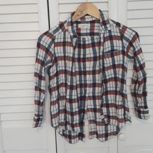 Girls plaid shirt.  Soft flannel. Size 10